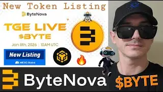 $Byte - ByteNova TOKEN CRYPTO COIN HOW TO BUY BYTE NOVA MEXC GLOBAL BNB BSC BINANCE BLOCKCHAIN NEW
