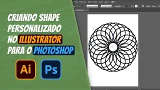 Criando SHAPE personalizado para o Photoshop utilizando o Illustrator