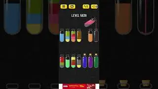 Playing Game Soda Sort Puzzle level 5639 Walkthrough