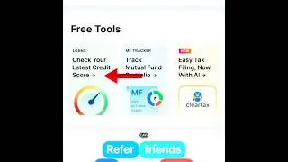 How to check credit score Paytm aap. || GMS TECH BAR || #shorts #creditscore #cibil_score #paytm