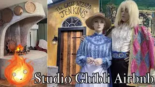 Staying at a Studio Ghibli Airbnb 🔥|| Howl&rsquo;s Moving Castle Cosplay