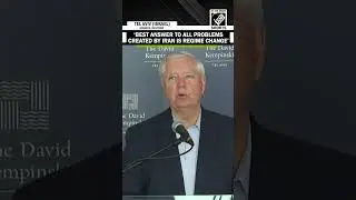 U.S. Senator Graham makes bold statement says regime change in Iran is the answer to all problems