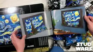 Unboxing - 21333 LEGO Ideas - Vincent van Gogh 