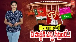 Poll Strategy Group Survey On Telangana Lok Sabha Election | BRS | Congress | BJP | YOYO TV