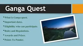 Ganga Quest 2020 🏞|| Online Quiz 💯