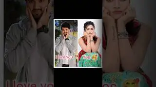 rashmika mandana proposal 💕#shortsviral #viral #trending #rashmika #love #music #ytshorts #marriage