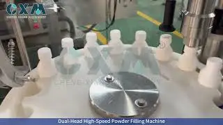 Dual Head High Speed Powder Filling Machine