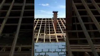 Пристройка на 2 комнаты. Часть 8:  Новая крыша.