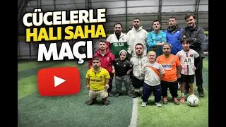 CÜCELERLE HALI SAHA (SÜRPRİZ SONLU)!!