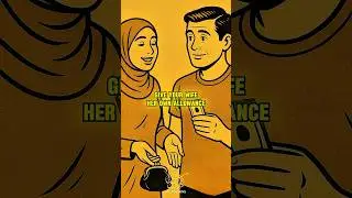 Give your wife her monthly allowance👌📣#muslim #nikah #marriage #islamic_video #couple #shorts