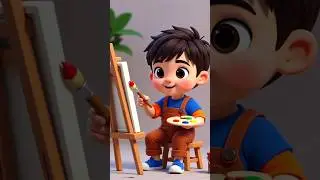Color Name Song | Learn Colors for Kids | English Nursery Rhymes #Shorts