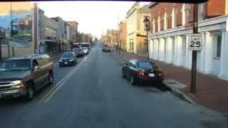 Driving MLK Boulevard, Baltimore City