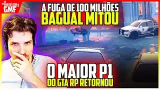 INACREDITÁVEL🔥 FUGA DE 100 MILHÕES! BAGUAL MOSTROU PORQUE É O MAIOR P1 DO FIVEM CAPITAL CITY GTA RP