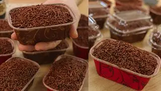 BOLINHO TIPO ANA MARIA COM GOTAS E RECHEIO CREMOSO DE BRIGADEIRO -FAÇA E VENDA- DIKA DA NAKA