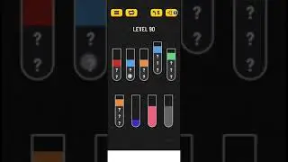 Water Sort Puzzle Game Level 90 | Water Sort Puzzle | Color Sorting Game | Gaming Shortcuts |