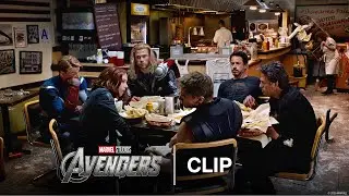 Avengers Eating Shawarma | The Avengers Post Credit | Official Clip