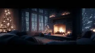 【Snowy Christmas Lounge】　雪降る夜、クリスマスの部屋で♬