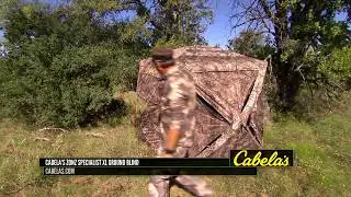 CABELA'S ZONZ SPECIALIST XL GROUND BLIND