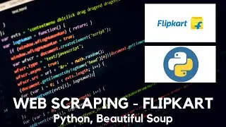 Web Scraping Flipkart using Python & BeautifulSoup | Python tutorial | Flask API