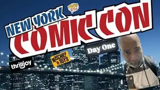 JKL Awesome New York Comic Con #NYCC Day 1 experience.
