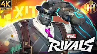 Marvel Rivals - Hulk (Joe Fixit Skin) Full Game Gameplay (4K 60FPS)