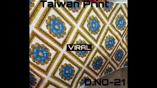 Taiwan Print 14Kg 20+ Designs Ready Only At Viral Creation Surat Tent And Mandap Fabrics wholesaler