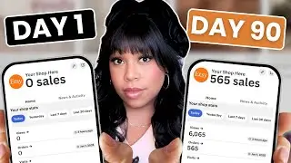 Я бросаю вам вызов: посвятите 90 дней работе на Etsy (полная стратегия на 2026 год!)
