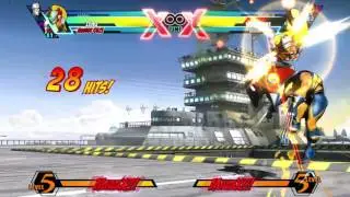 UMvC3 (PS4) - Zero/Vergil/Dante Lightning Loop Combo