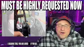 Rick de Jong | Unchained Melody (Zingende Buschauffeur) | REACTION