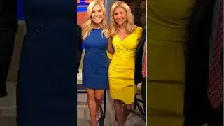 Anna Kooiman and Ainsley Earhardt #ainsleyearhardt #foxandfriends #foxnews