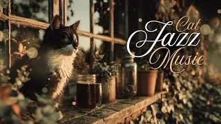 Cozy Jazz & Cat Purrs ~ Relaxing Music for Study, Work, or Coffee Time