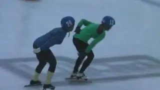 Karina at Michigan Short Track Speed Skating Championships 2009