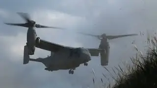 Resolute Dragon 23| US Marines Regiment- Force-on-Force Tilt rotor Training With JSDF