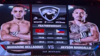 UAE WARRIORS 62 - 🇲🇦 MARAOUNE BELLAGOUIT VS 🇵🇭 JAYSON MARGALLO