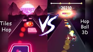 Tiles Hop VS Hop Ball 3D - Faded