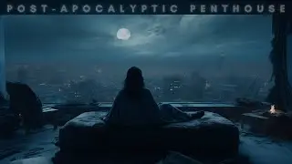 Post-Apocalyptic Penthouse | Deep Sleeping Dark Ambience | Ambient Music For Sleep