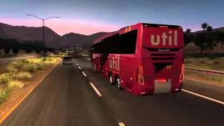 American Truck Simulator Bus trip to Santa Cruz with Mascarello Roma 370 6x2