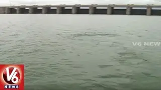 Karimnagar Projects Water Levels Increased With Inflow Due To Heavy Rains | V6 News