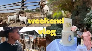 WEEKEND VLOG| My parents 35th wedding anniversary #zimbabweanyoutuber