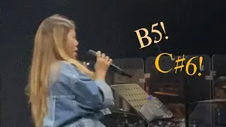she hit those notes so casually