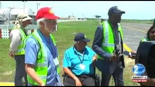 OGLE BUILDS NEW OUTDOOR LIGHT AIRCRAFT RAMP