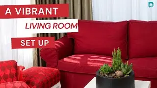 Vibrant Living Room Set Up: 5 Tips for Incorporating Colorful Accents #Shorts #livingroomdecor
