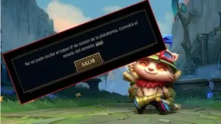 No se pudo recibir el token IP de sesi&oacute;n de la plataforma LOL SOLUCI&Oacute;N