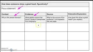 evidence organizer 4a