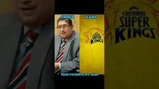 ipl teams owner 2024 🔥🔥💥💥#shorts #viral #trending #cricket