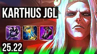 KARTHUS vs ZED (JGL) | 16/1/9, Legendary, 800+ games | EUW Diamond | 25.22