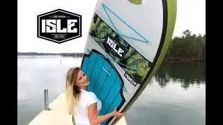 2019 ISLE Pioneer Inflatable Paddle board | DJI Mavic Pro 2