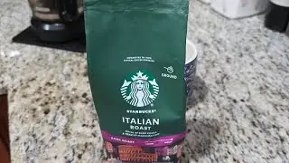 Starbucks Italian Roast Coffee ASMR V #asmr #starbucks #coffee