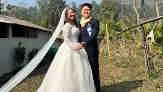 Welcome to my sister wedding || Nepali Christain wedding || Gyemkith & Pem Tshering || pranitavlog