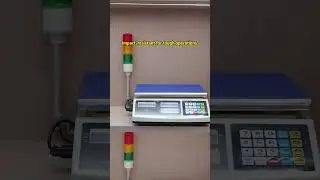 Three-Color Light Warning Check Weighing and Counting Scale#weighingscale #highprecision